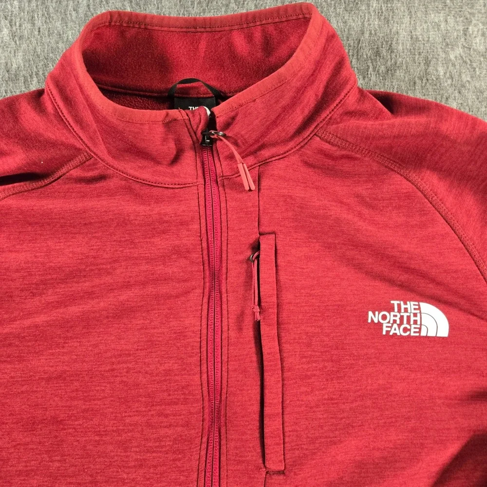 The North Face Canyonlands 1/2 zip Pullover Mens XL Red Fleece Jacket Gorpcore